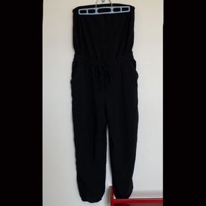 Mudd strapless jumpsuit